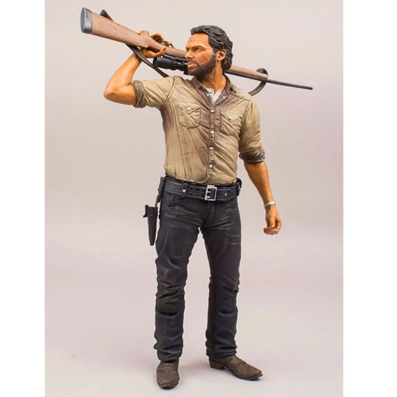 

The Walking Dead Sheriff Rick Grimes AK-47 Colt Boa Revolver TV Version PVC Action Figure Collection Model Giocattolo G1977