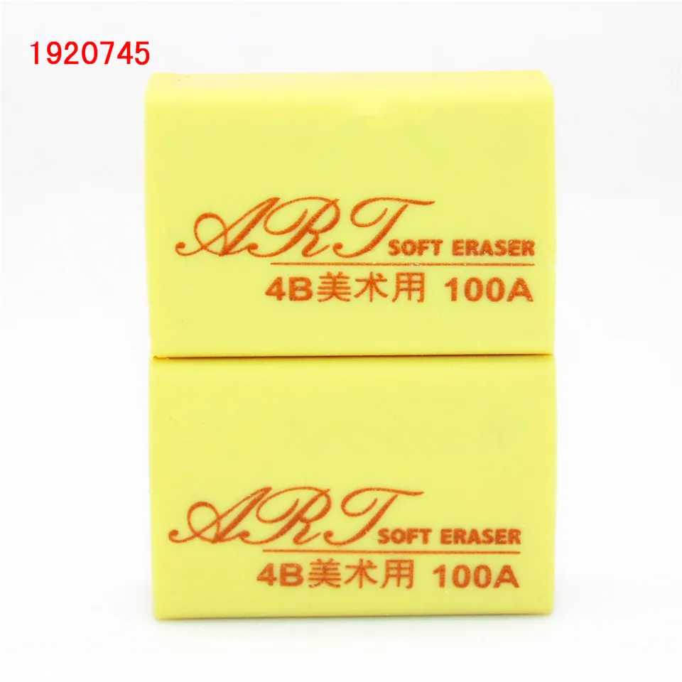 Mr. Pen 4B Soft Erasers - 3 Pack, Premium Rubber For Clean Erasing, Gentle On Paper