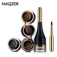 NAQIER, макияж, для бровей, усилитель, воздушная подушка, микроблейдинг, для бровей, тату, крем, оттенок, натуральный макияж, комплект с кистями