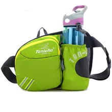 TANLUHU Waterproof Nylon Waist pack 27*8*19cm Outdoor Sports Hiking Running Gym Bag Chest Bag Kettle Pack 321