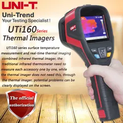 UNI-T UTi160G/UTi160V Термальность Imager промышленные Термальность изображений Температура детектор, инфракрасный термометр, USB Связь