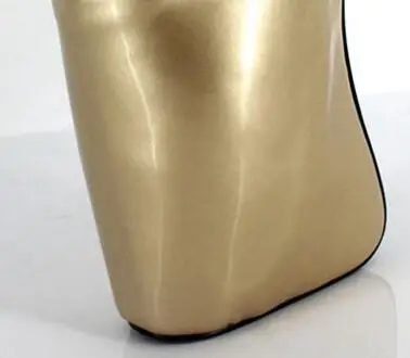 Gold Matt Sorbern/унисекс; женские ботильоны на очень высоком каблуке 7 дюймов; женские пикантные Фетиш-балетки; висячие экзотический танец вечерние сапоги - Цвет: Gold Matt