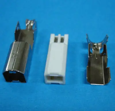 

20Pcs USB Male Type-B Plug Connector Socket For DIY Plug