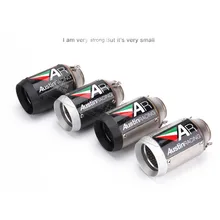 51mm Inlet Motorcyle Exhaust Pipe AKRAPOVIC Exhaust AR Exhaust SC Exhaust Silencer For Z1000 Z750 Z800 NINJA250 Tmax530 KTM ATV