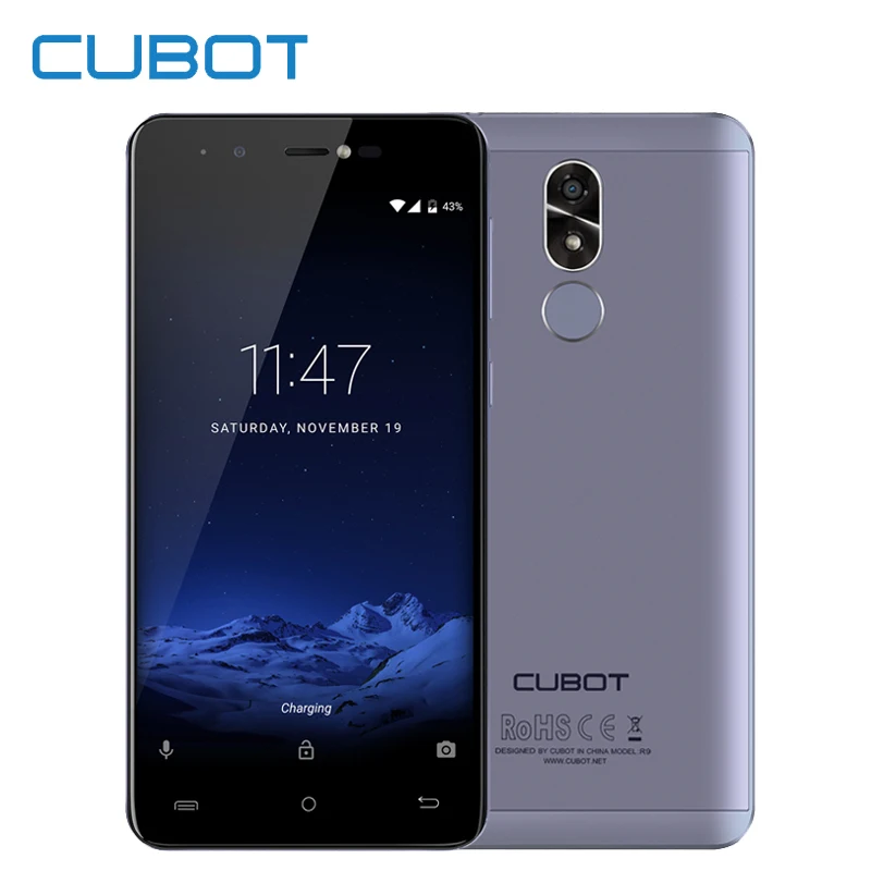 Cubot R9 5 0 Inch 3G Smartphone Fingerprint Android 7 0 2GB RAM 16GB ROM 13