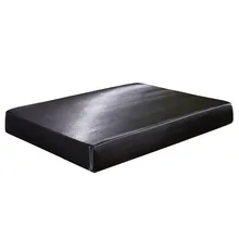 Cetim de seda cabido folha na cor sólida elástica colchão protetor lençóis de cama na faixa elástica drap housse de matela rainha rei 5