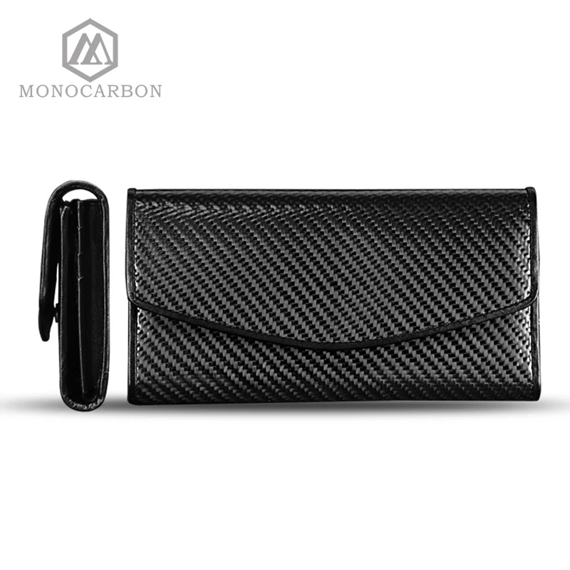 Monocarbon 2017 Hot sale Luxury Matte Carbon Fiber Fold Bag Multi