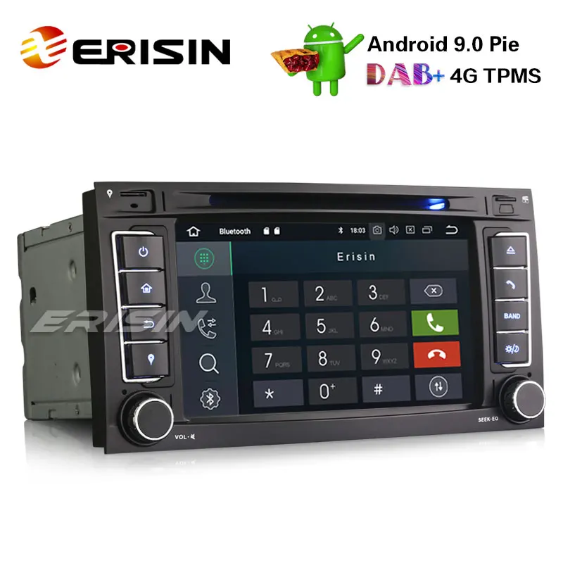 Best Erisin ES7956T 7" DAB+ Android 9.0 Car Stereo GPS Satnav DVR BT OBD2 CD for T5 Multivan 1 Best Erisin ES7956T 7" DAB+ Android 9.0 Car Stereo GPS Satnav DVR BT OBD2 CD for T5 Multivan 1