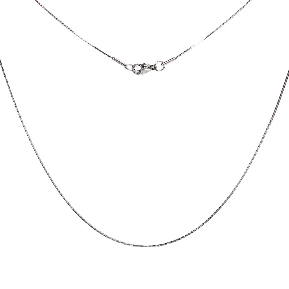 Цепочка-змея DoreenBeads из нержавеющей стали 304 длина ожерелья 45 5 см (17 7/8 дюйма) размер