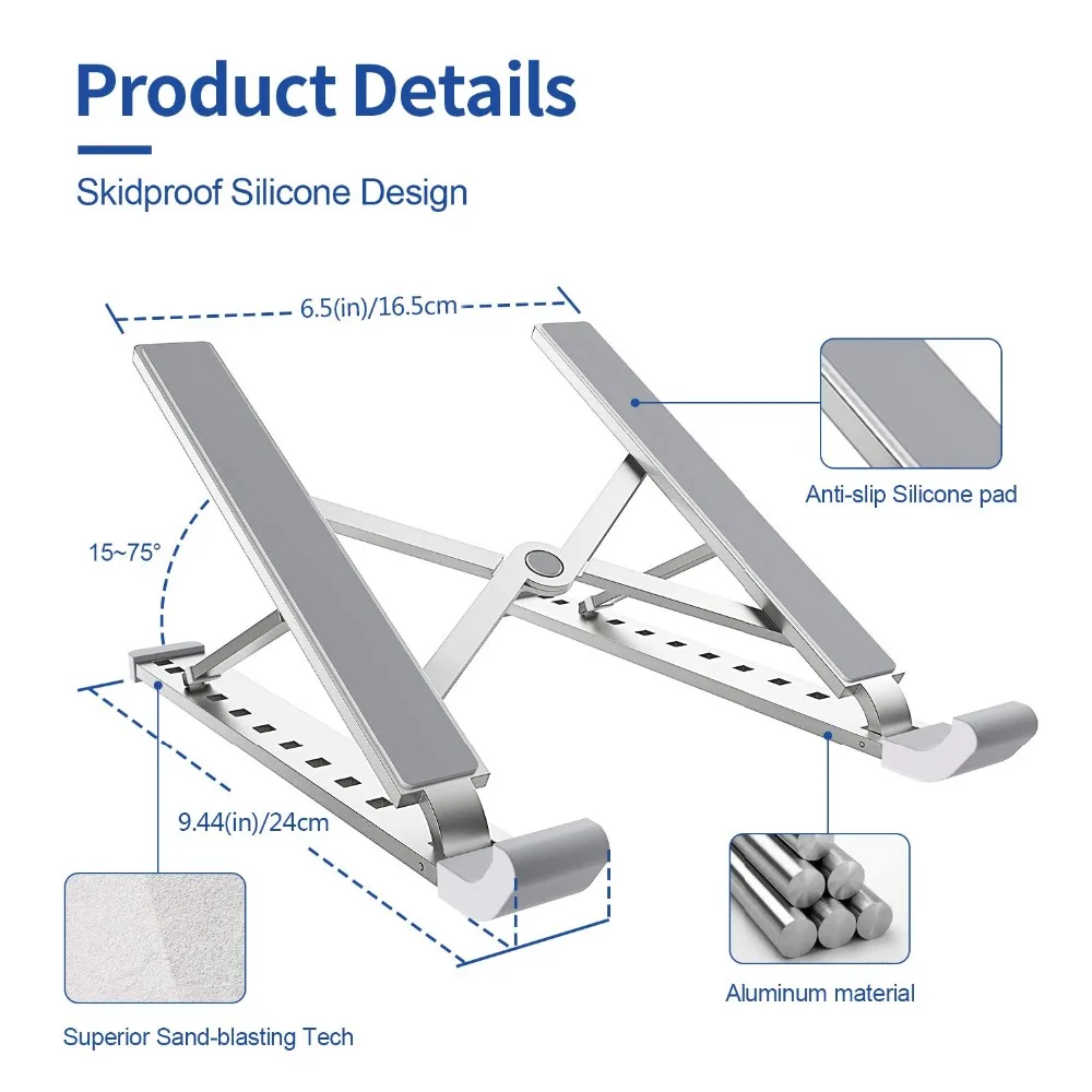 laptop  adjustable stands folding (9)
