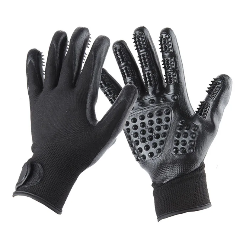 Pet brush Glove Deshedding Gentle Efficient Grooming Cat Glove Dog Bath