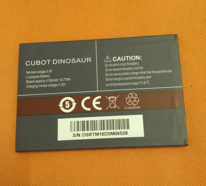 Оригинальный аккумулятор 4150 мАч для Cubot Dinosaur MTK6735A Quad Core 5 дюймов HD x|batteries batteries|bateria