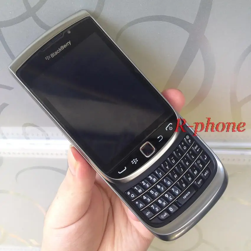 Фонарь BlackBerry 9810 мобильный телефон BlackBerry 9810 смартфон разблокированный 3g Wifi Bluetooth gps 8GB мобильный телефон для хранения