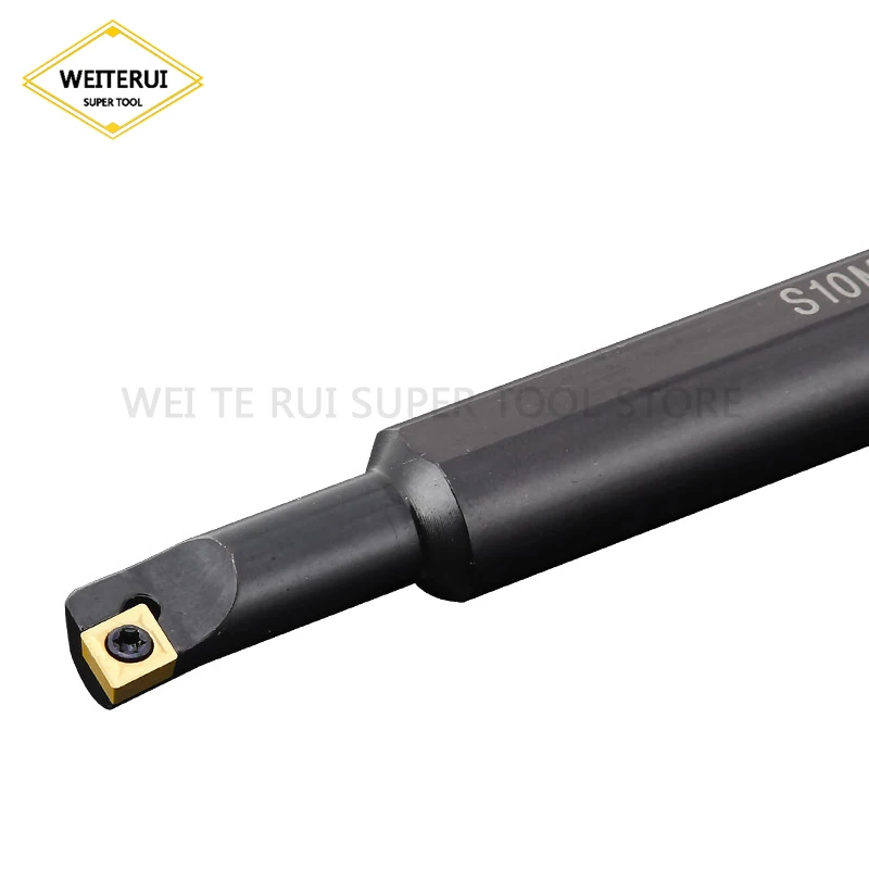 1 шт. S06K-SCLCR06 токарный инструмент держатель+ 10 шт. CCMT060204 вставки с гаечным ключом для токарного станка с ЧПУ