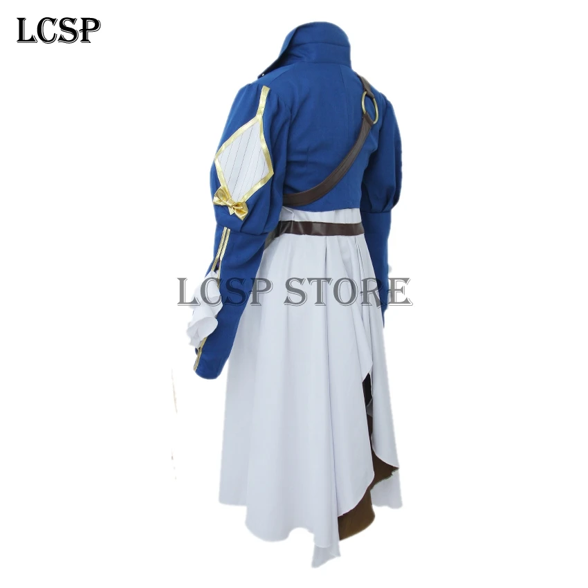 LCSP фиолетовый Evergarden японский костюм для косплея аниме фиолетовый Evergarden взрослый костюм комплект одежды