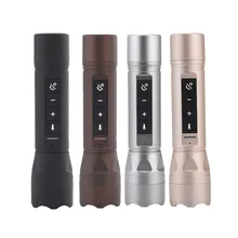 2017 New Hands-free Flah Speaker with Call Multi Function Flashlight Power Bank Bluetooth Speaker Support FM TF Card MP3 Play