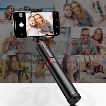 

Bluetooth Selfie Stick Handheld Smart Phone Camera Tripod with Wireless Remote Control for iPhone Samsung Android New