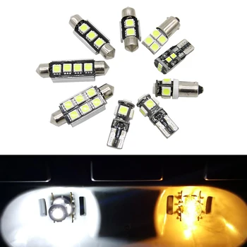 

12Pcs Canbus LED Lamp Car Bulbs Interior Package Kit For 2013-2017 Volkswagen Tiguan Map Dome Trunk Plate Light