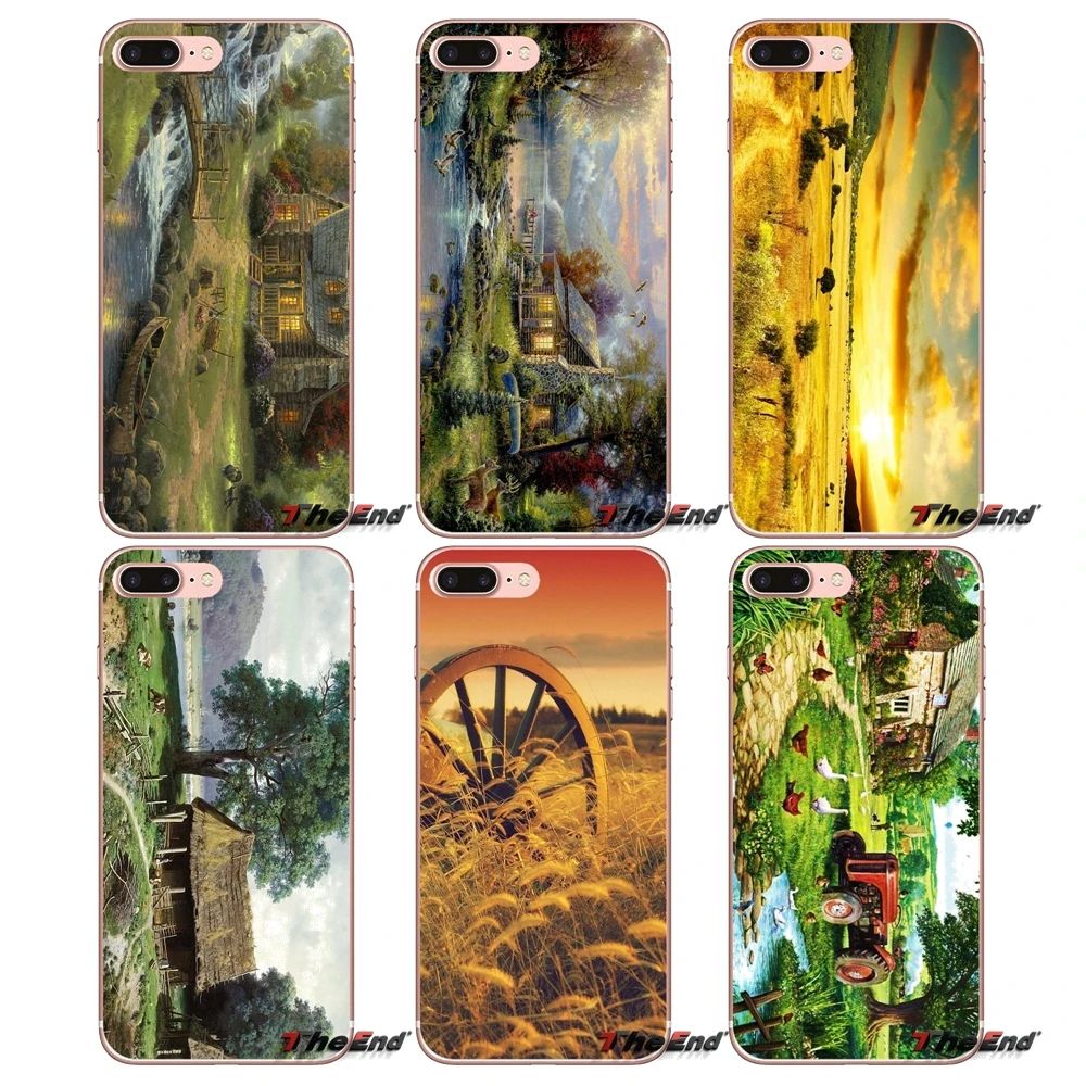 

For Xiaomi Redmi 4 3 3S Pro Mi3 Mi4 Mi4i Mi4C Mi5 Mi5S Mi Max Note 2 3 4 listen to nature in Country Life Soft Case