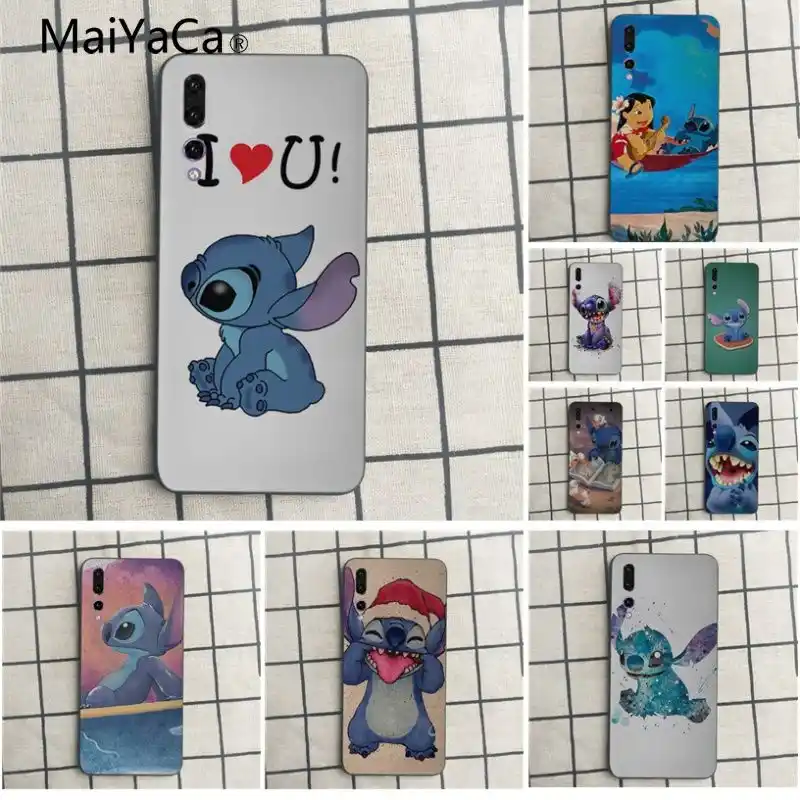 Maiyaca Funda Bonita De Lilo Y Stitch De Dibujos Animados
