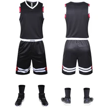 Мужские баскетбольные майки, набор пустых мужских баскетбольных Джерси, форма, одежда для колледжа, командные спортивные тренировочные костюмы на заказ