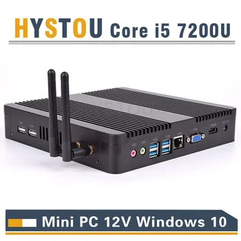 

Hystou Fanless PC Core i5 7200u windows10 Samll Micro Computer 3Year Warranty Linux Ubuntu Compatible Mini Gaming pc 4K HTPC