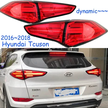 

Video Car tail lights for taillight Tucson 2016 2017 2018 LED Tail Light Rear Lamp DRL+Brake+Park+Turning Lamp