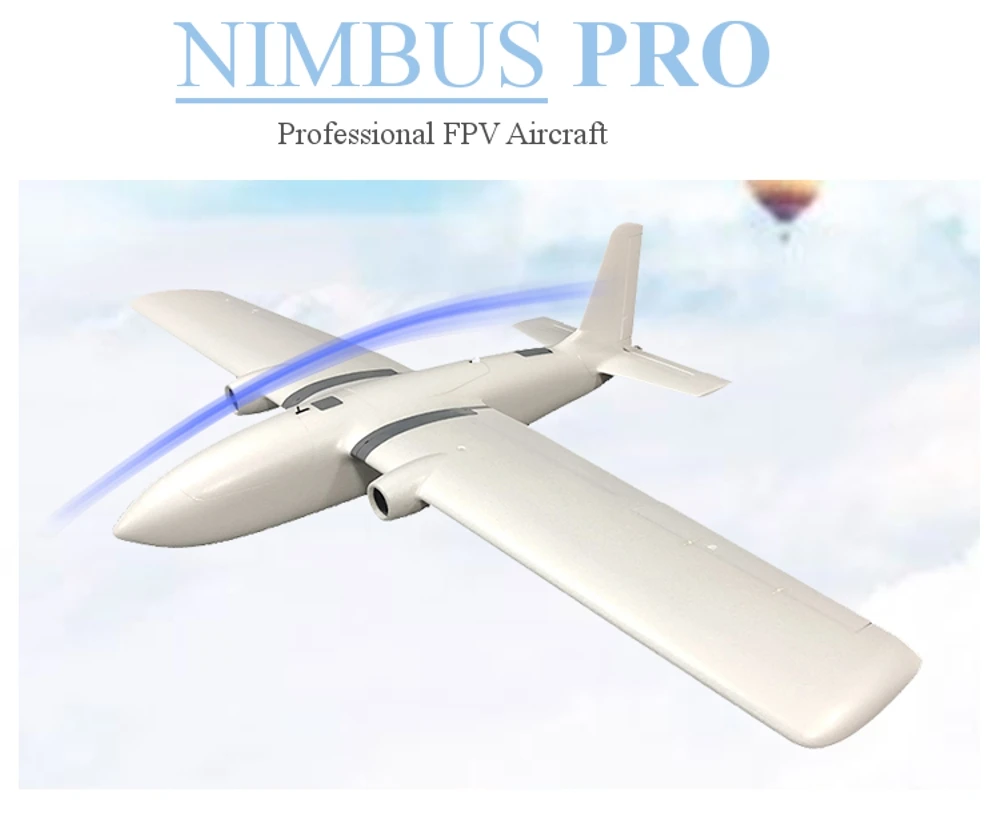 MFD MyFlyDream NIMBUS PRO 1950 мм размах крыльев FPV Самолет RC самолет комплект большое пространство 6,5 кг взлет