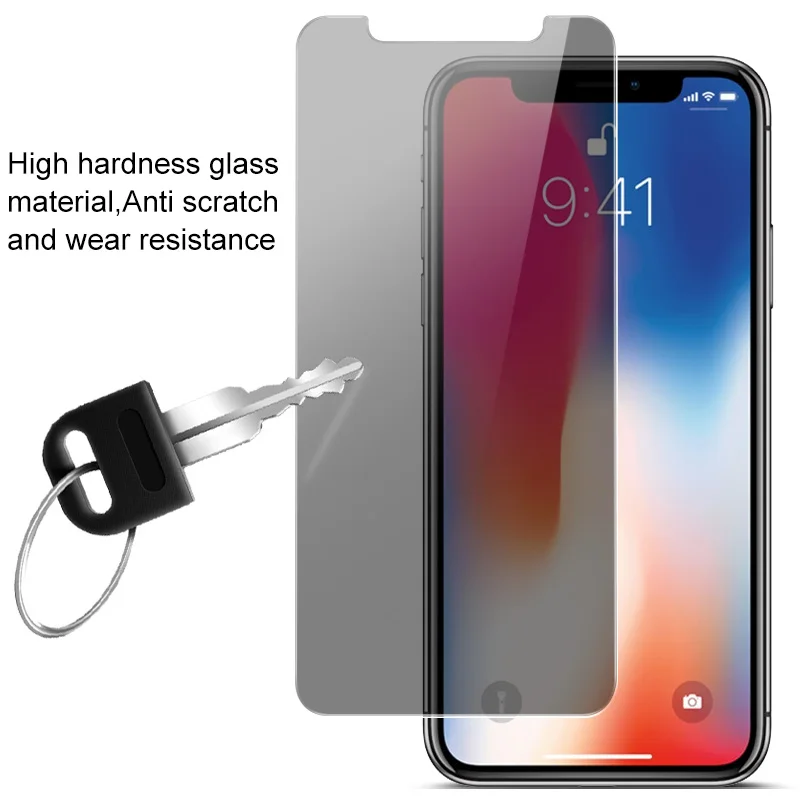 Закаленное стекло Imak Privacy для IPhone X антибликовое Защитное закаленное анти
