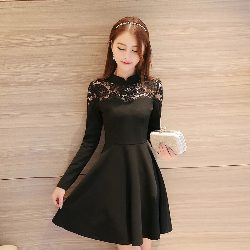 beautiful black lace dresses