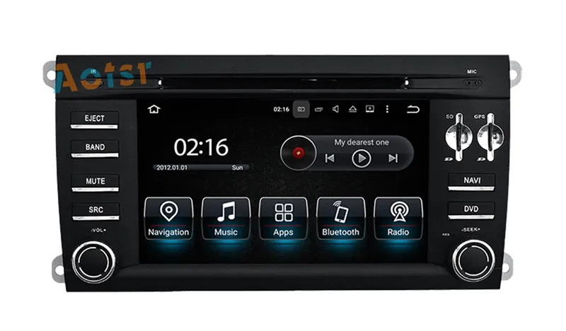 Flash Deal 8 Core Android 6.0 Car DVD Player Stereo GPS Navigation Car Radio For Porsche Cayenne 2003 2004 2005 2006 2007 2008 2009 2010 6