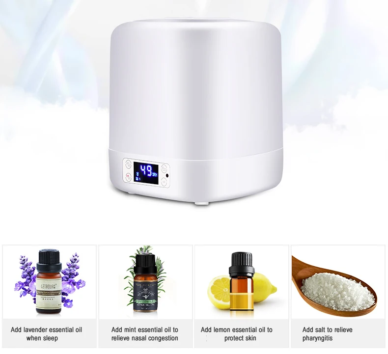 

Anion Essential Aroma Oil Diffuser Ultrasonic Air Humidifier Office Hotel Remote Control Night Light 220V Air Humidifier
