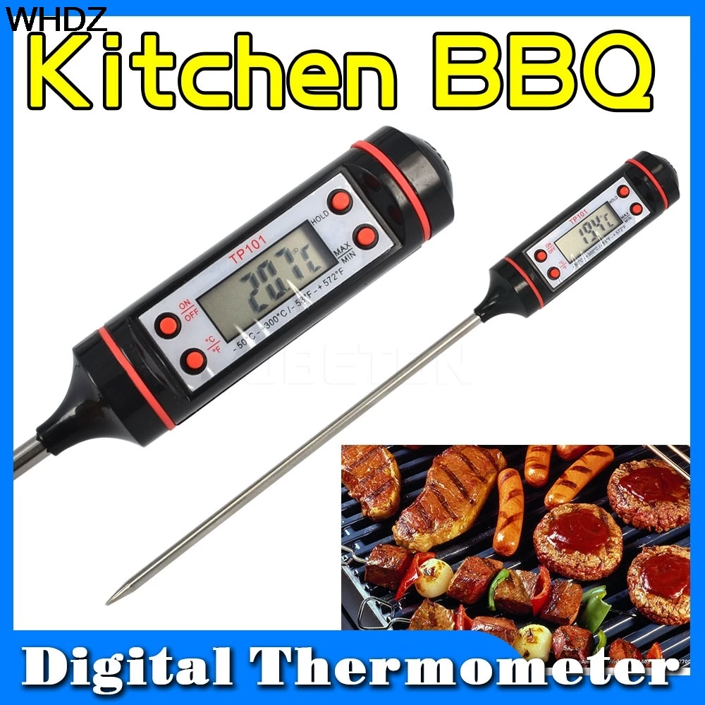 

Meat Thermometer Kitchen Digital Cooking Food Probe Electronic BBQ Cooking Tools LCD Display Digital Probe Cooking Thermometer