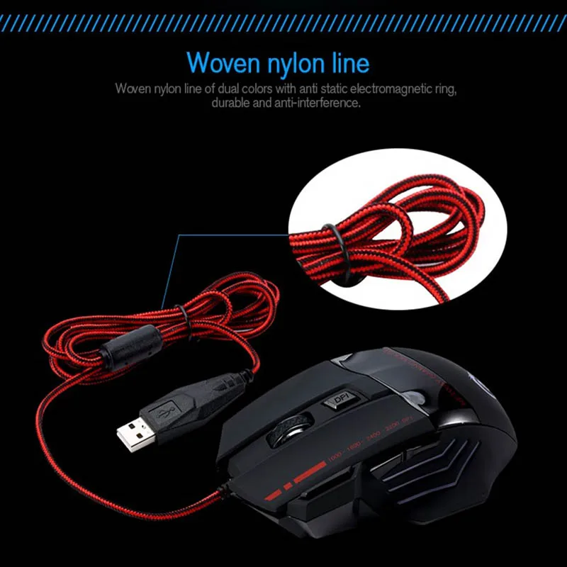 

Professional Gaming Keyboard Mouse Combo Backlit LED Colorful Game Keyboard Mouse Set JFlyer