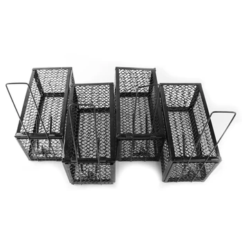 

4pcs/lot Most Free Shipping Reusable Metal Mouse Cage Mice Trap Super Automatic Full Capture Traps Garden Tools Pest Control