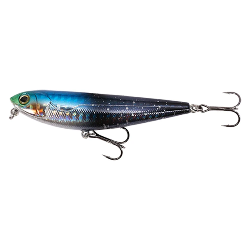 

TSURINOYA DW12 8.5cm/10g Topwater pencil fishing lure ABS plastic Hard fishing bait Treble Hooks Pencil Fishing Lures