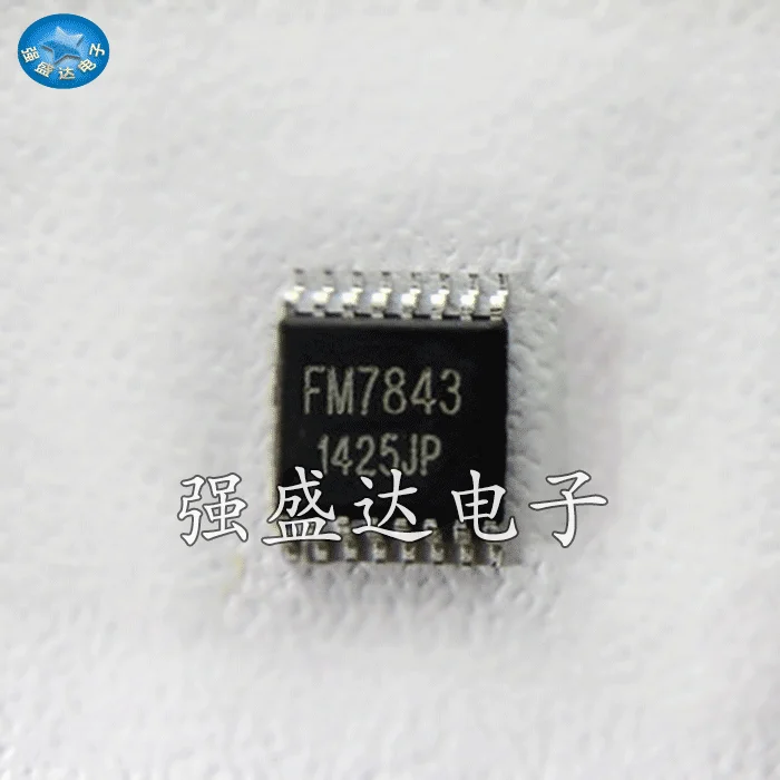 100% New&amporiginal FM7843 7843 TSSOP16 | Электроника