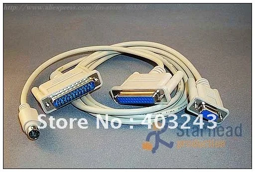 

SC09 SC-09 RS232 PLC Programming Cable for Mitsubishi MELSEC FX&A Series, 2m 5m 10m 15m