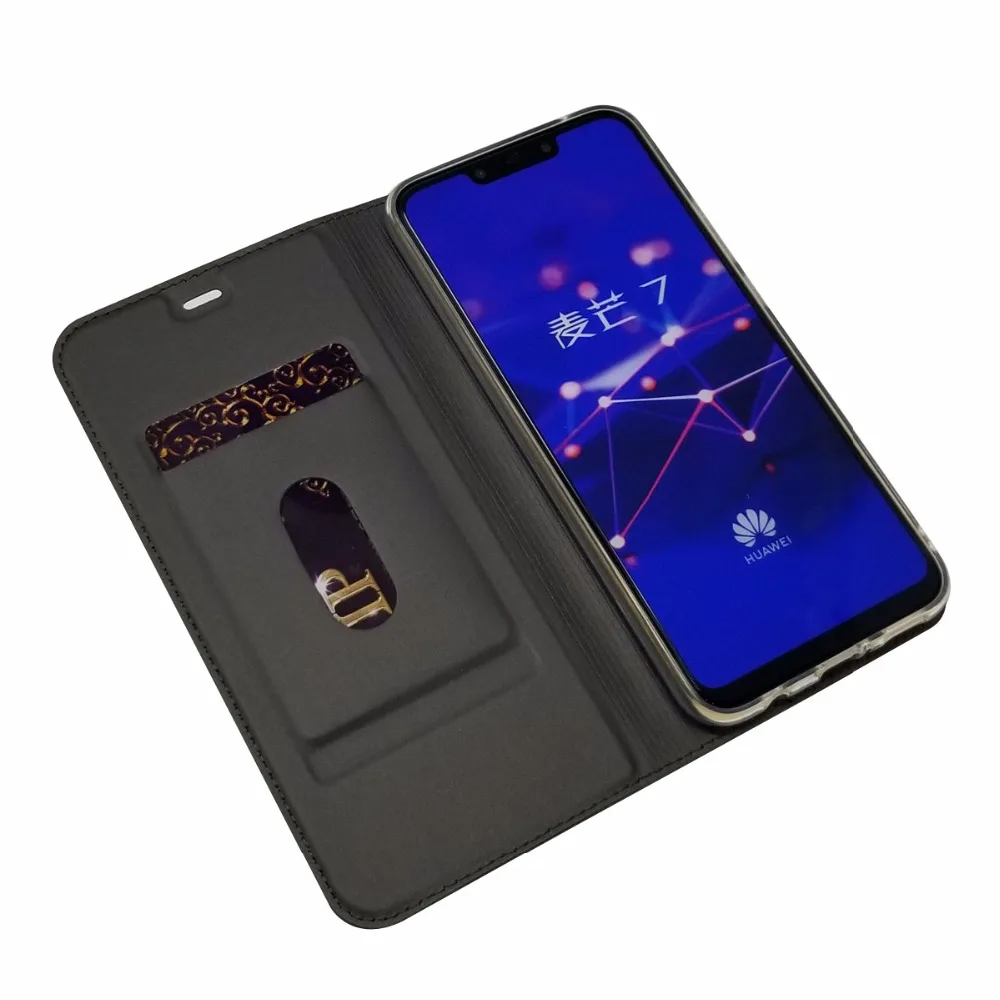 DNGN кожаный чехол для huawei mate 20 lite Магнитный откидной Чехол Чехлы Кожаный