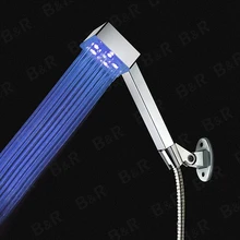 Becola Ванная комната Душ глав 3 LED изменение режима Осадки насадка для душа изменение цвета смеситель для душа qy-1001
