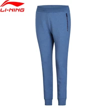 Li-Ning, женские трендовые спортивные штаны, свободные, удобные, для фитнеса, с подкладкой, спортивные штаны AKLN054 WKY165