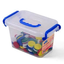 Bebé de Juguete Montessori Tablero Redondo de La Primera Infancia Educación Preescolar Training100 Pcs 5 Colores Juguetes Para Niños Brinquedos juguetes