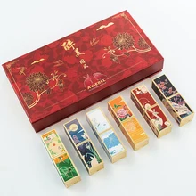 Набор губной помады в стиле Forbidden City, водостойкая блестящая стойкая увлажняющая антипригарная чашка, Изысканный Матовый Набор губной помады
