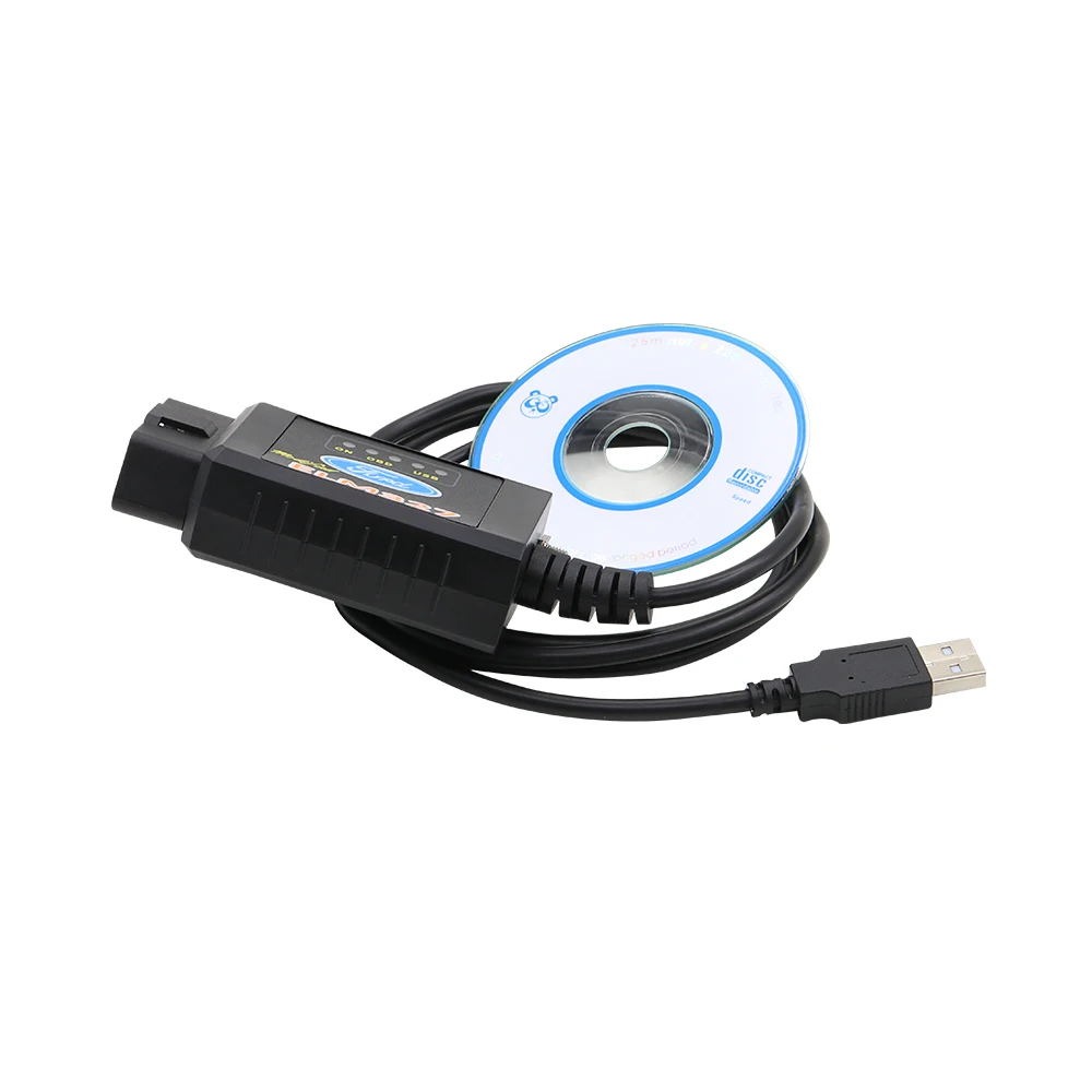 ELM327 USB FTDI PIC18F25K80 чип ELMconfig считыватель кодов для Ford HS CAN/MS CAN Forscan ELM 327 Bluetooth OBDII диагностический инструмент