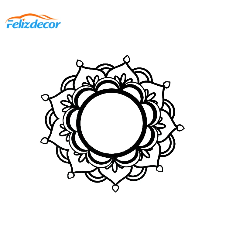 Download 14 13cm New Style Lotus Mandala Decals Car Sticke Meditation Yoga Zen Pattern Boho Car Decal Removable Vinyl L735 Car Stickers Aliexpress