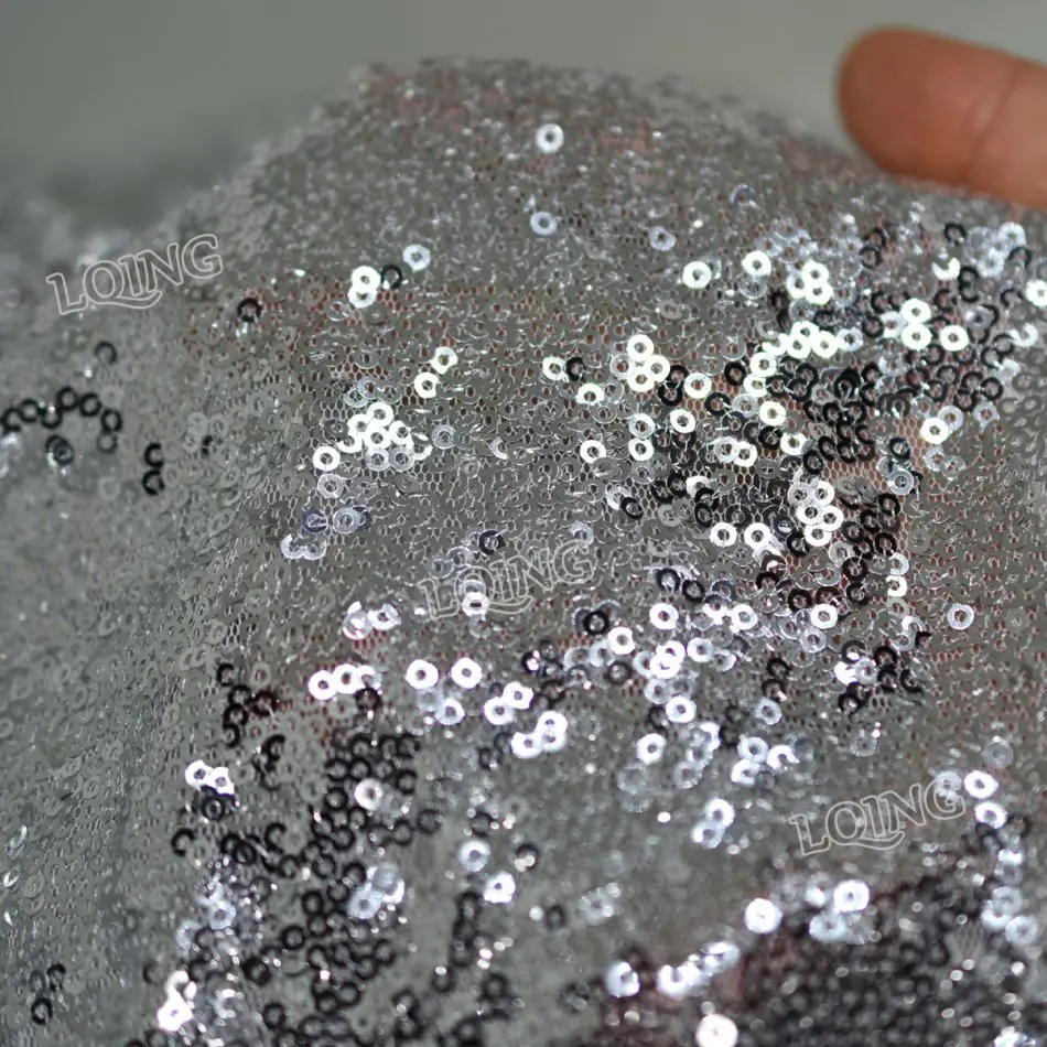 silver sequin fabric-18