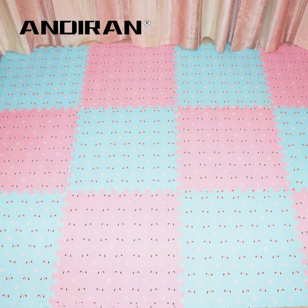 

Children's foam stitching mat thickening 60*60 bedroom home baby puzzle crawling mat