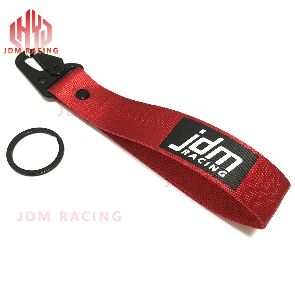 Хит продаж брелок для ключей JDM RACING с ремешком зажимом быстросъемный