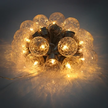 

LED Solar Light Outdoors Pineapple Solar Bulbs USB IP65 Warm White LED Lights String Solar Garden Light 6 Meter 20 LEDs