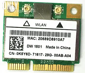 

DW1501 Broadcom BCM94313HMG2L WLAN 802.11n Wireless WiFi Half Mini PCI-E Card For Laptop Internal Network Ethernet adapter